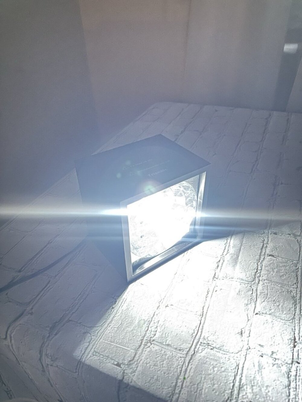Trisonic Disco Flashing Light Cube TS-D900 Colored Filters Strobe Light - Picture 13 of 15